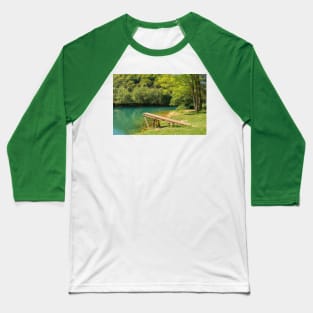 River Una Near Orasac in Bosnia Baseball T-Shirt